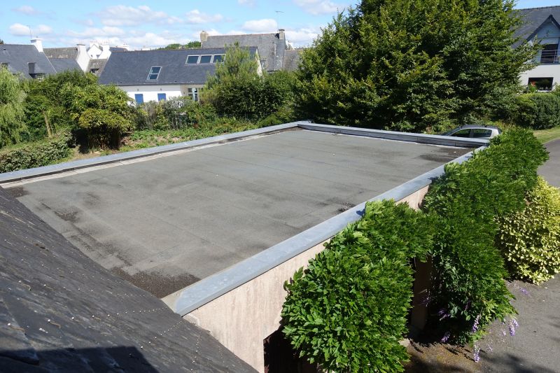 Flat Roof Deck Installation