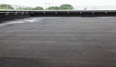 Flat Roof Deck Installation