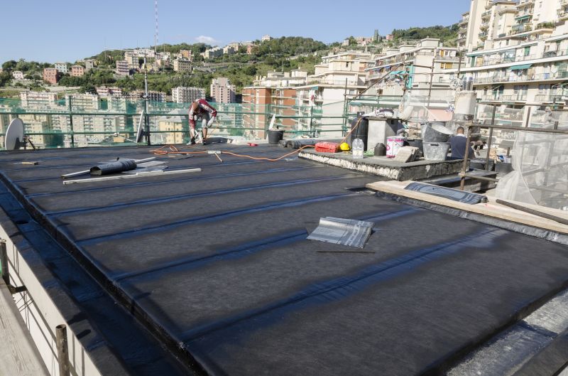 Products For Flat Roof Deck Installations in use